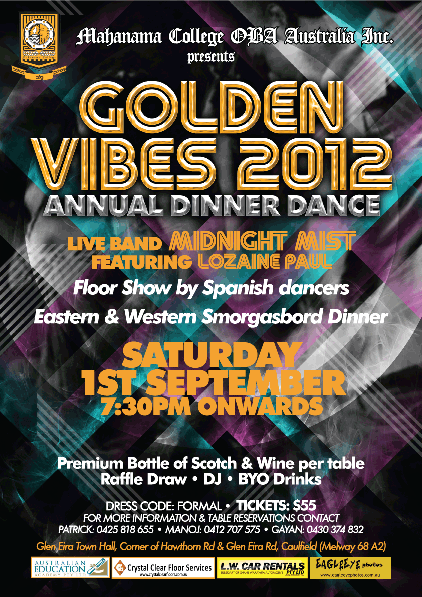 Golden Vibes 2012 Banner