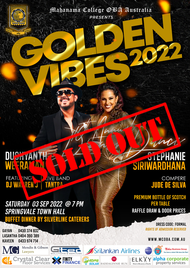 Golden Vibes 2022 Flyer